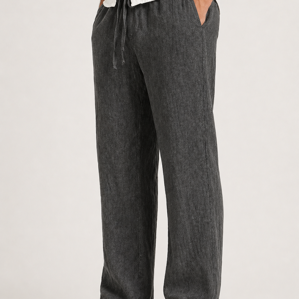 NEVANA | LINNEN LOOK ZOMERPANTALON VOOR MANNEN