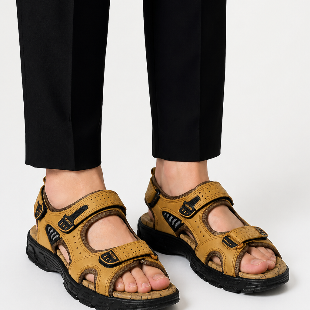 NEVANA | ONDERSTEUNENDE ZOMERSANDALEN VOOR MANNEN