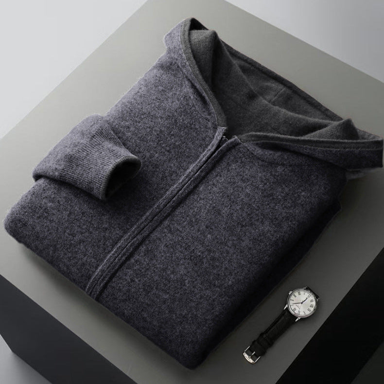 NEVANA | CASHMERE HOODIE VOOR HEREN