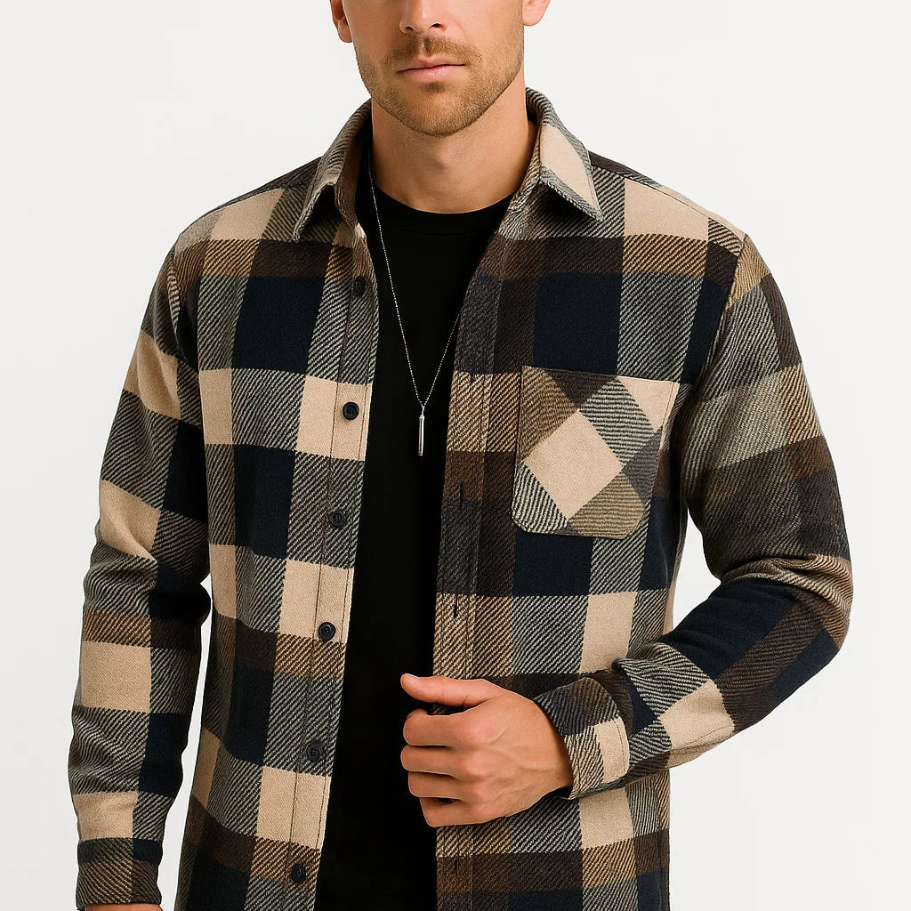 NEVANA | GERUIT WINTERSHIRT VOOR HEREN