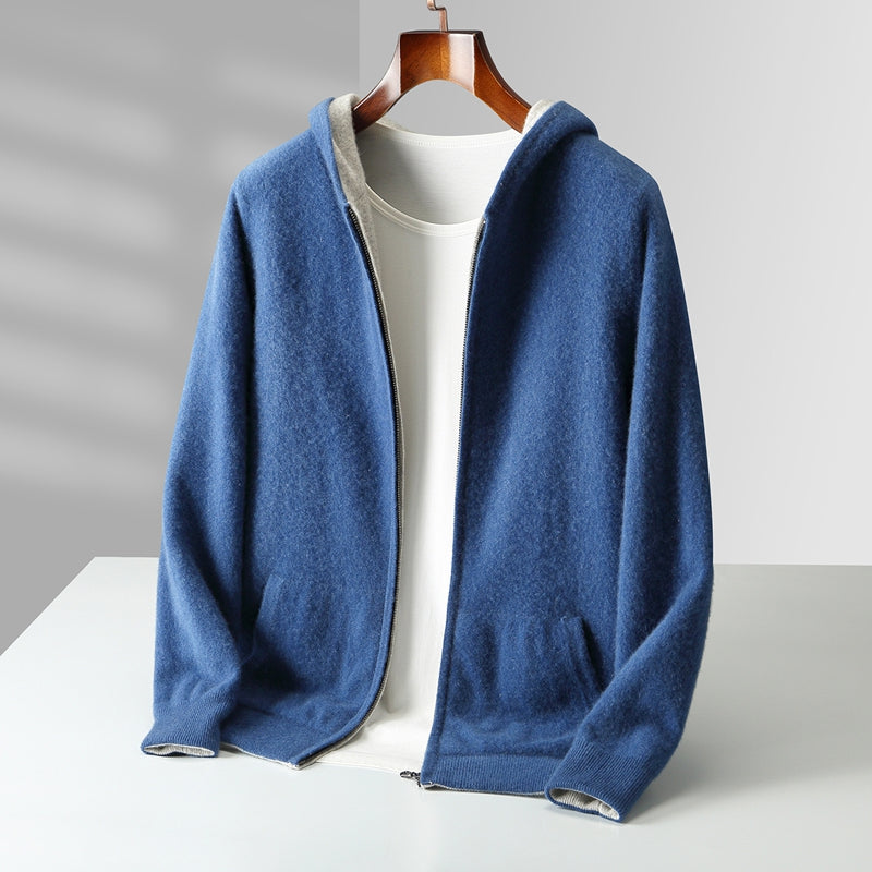 NEVANA | CASHMERE HOODIE VOOR HEREN