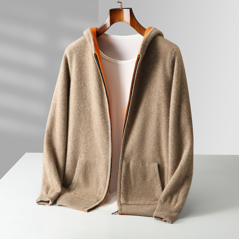 NEVANA | CASHMERE HOODIE VOOR HEREN